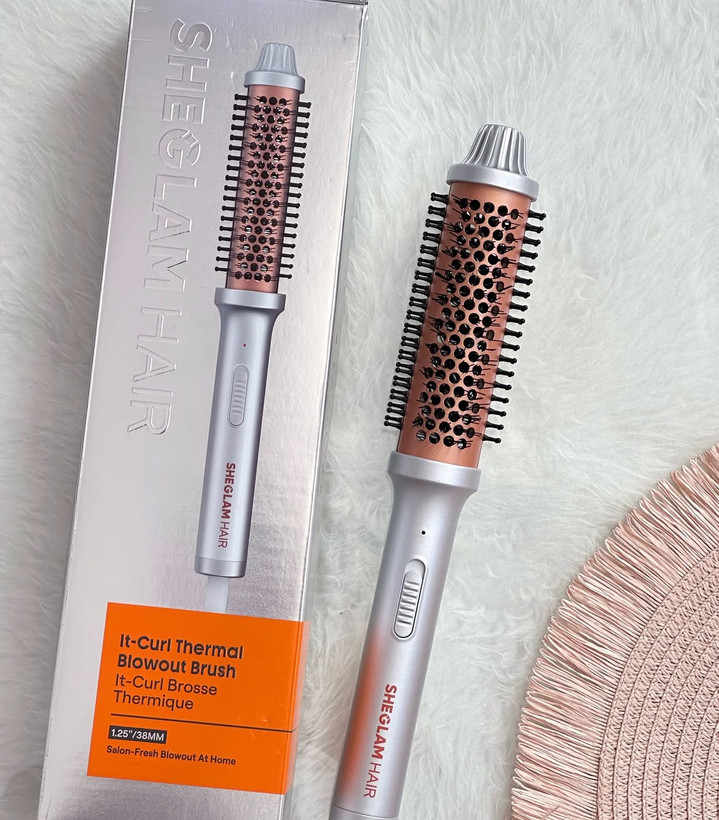 برس حرارتی حالت دهنده و فر کننده مو