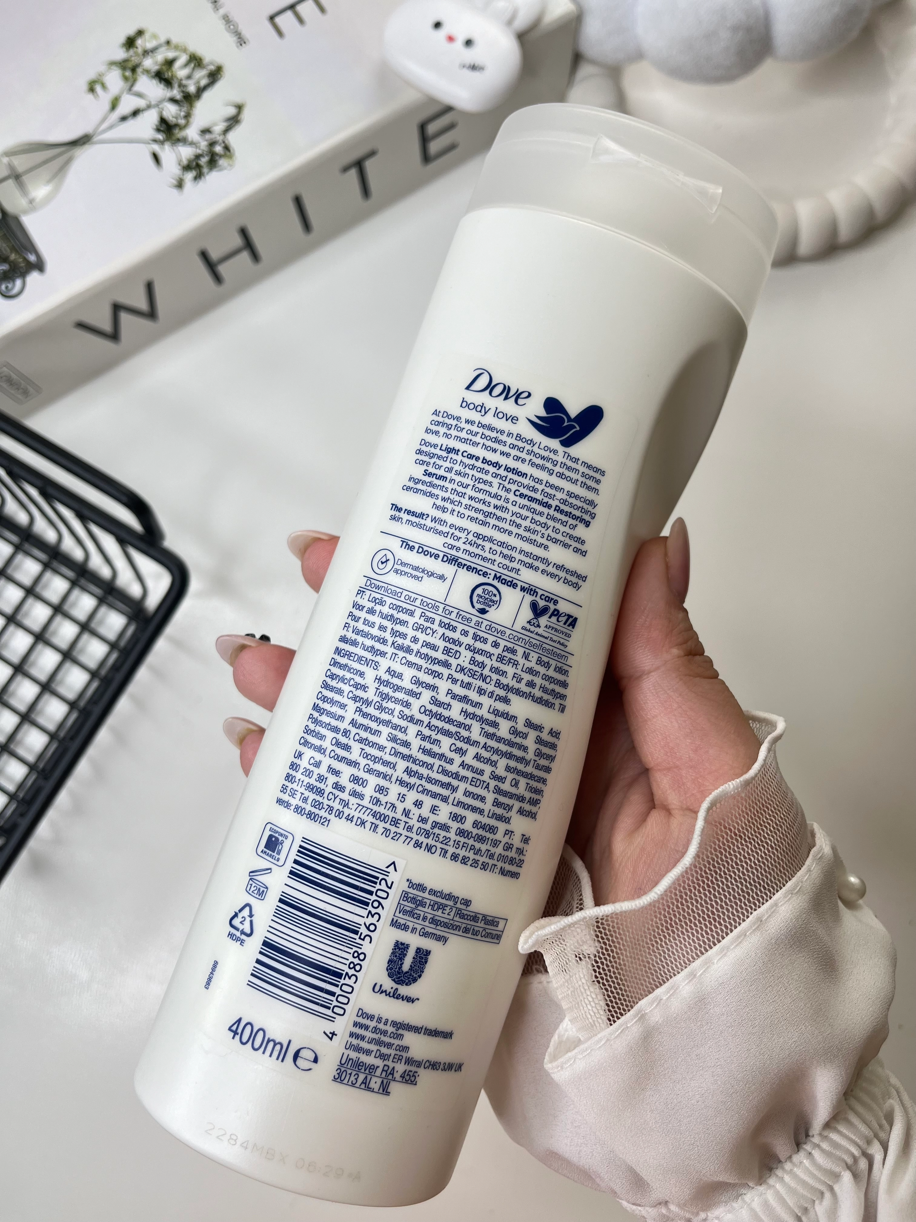 لوسیون Dove اورجینال با فرمول DeepCare شیر و تمیزی ملایم