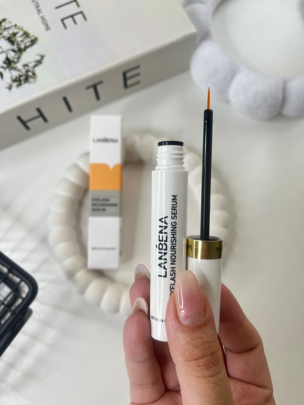 خرید سرم تغذیه و تقویت مژه لانبنا با اپلیکاتور مویی