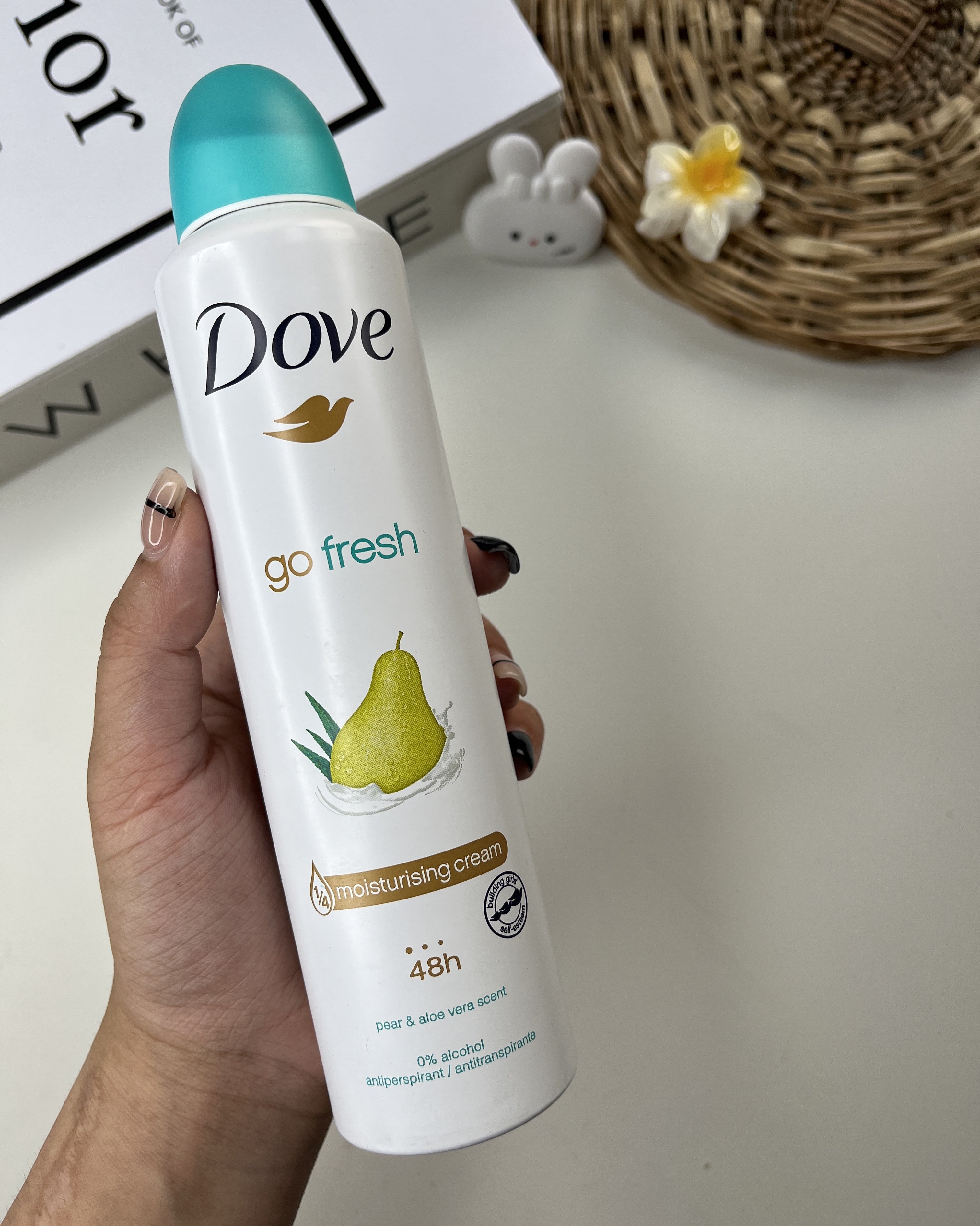 خرید اسپری ارزان اصل داو Dove رایحه گلابی میوه ای