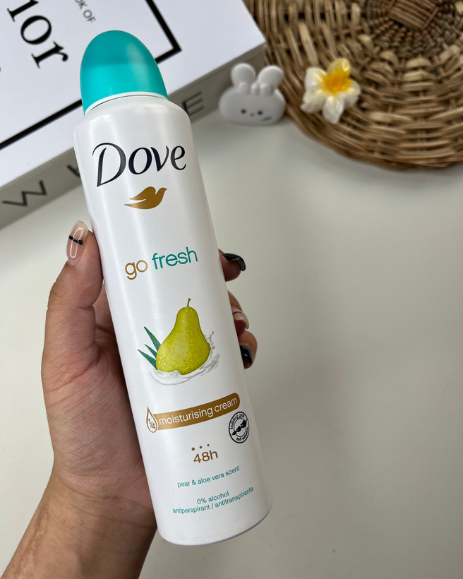 خرید اسپری ارزان اصل داو Dove رایحه گلابی میوه ای