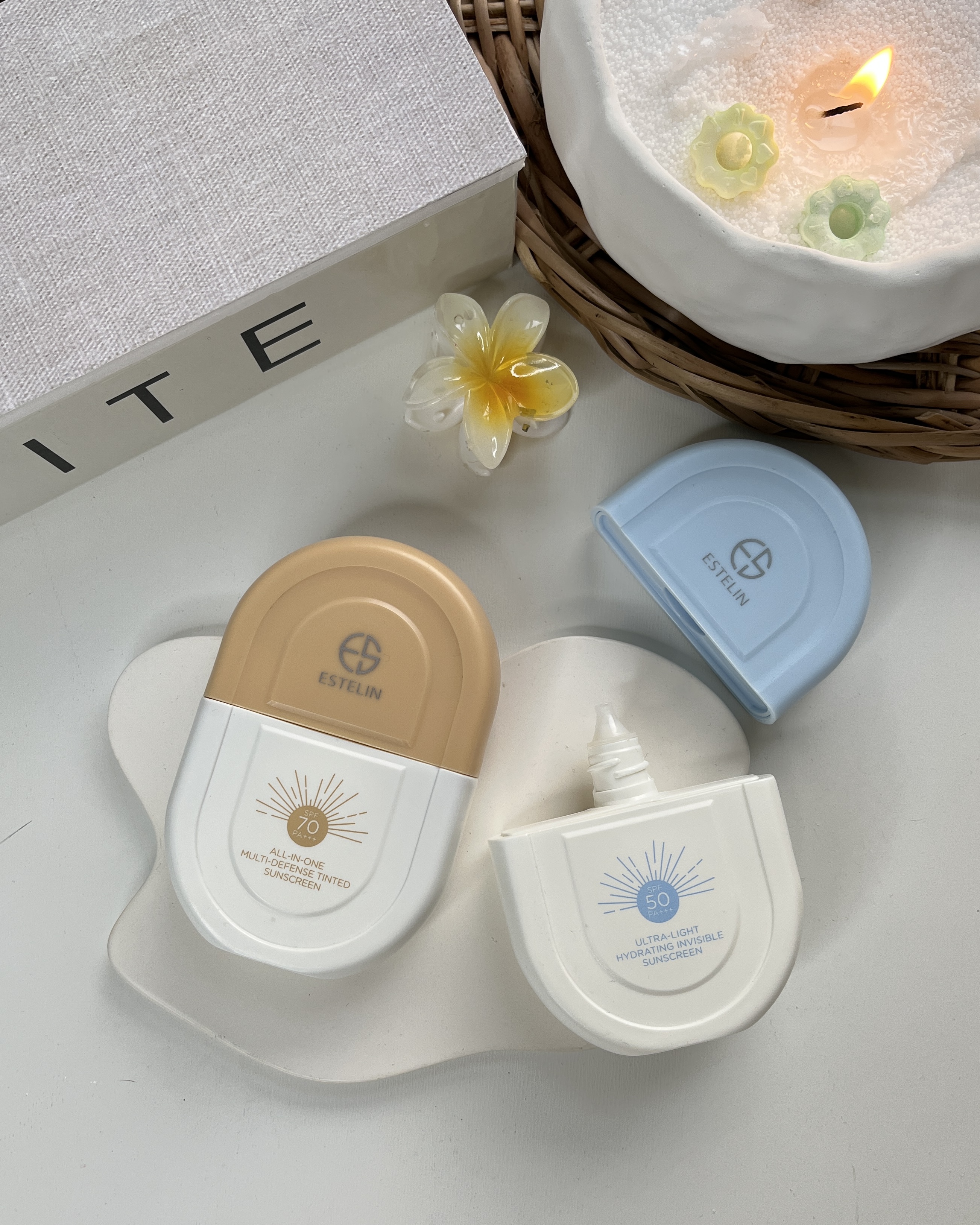 خرید ارزان کرم ضدآفتاب استلین بی‌رنگ SPF۷۰