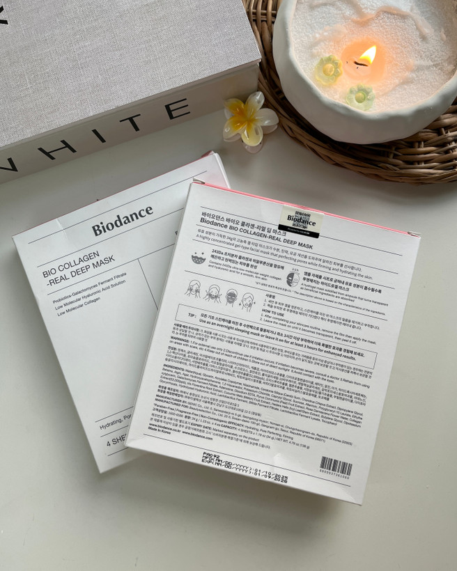 ماسک ورقه ای بایودنس کلاژن ساز و روشن کننده پوست صورت