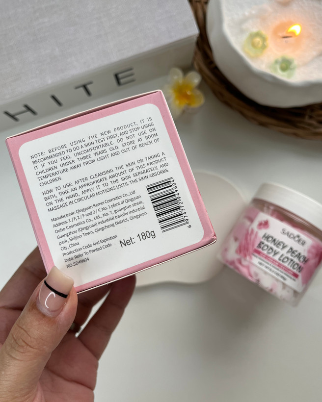 نمای نزدیک محصول بستنی بدن ارزان با رایحه دلنشین گل بهاری خوشبو