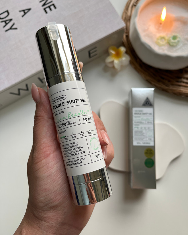 بستهبندی شیک سرم REEDLE SHOT مناسب پوستهای آسیبدیده