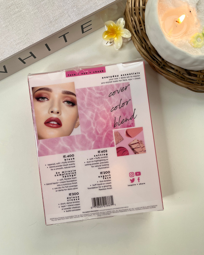 ست براش باکیفیت آرایشی دارای قلم های پرتراکم و بدون ریزش