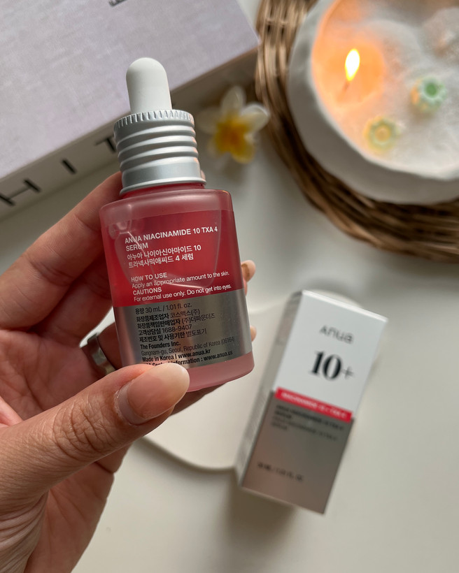 1سرم آنوآ برای روشن شدن و یکدست شدن رنگ پوست