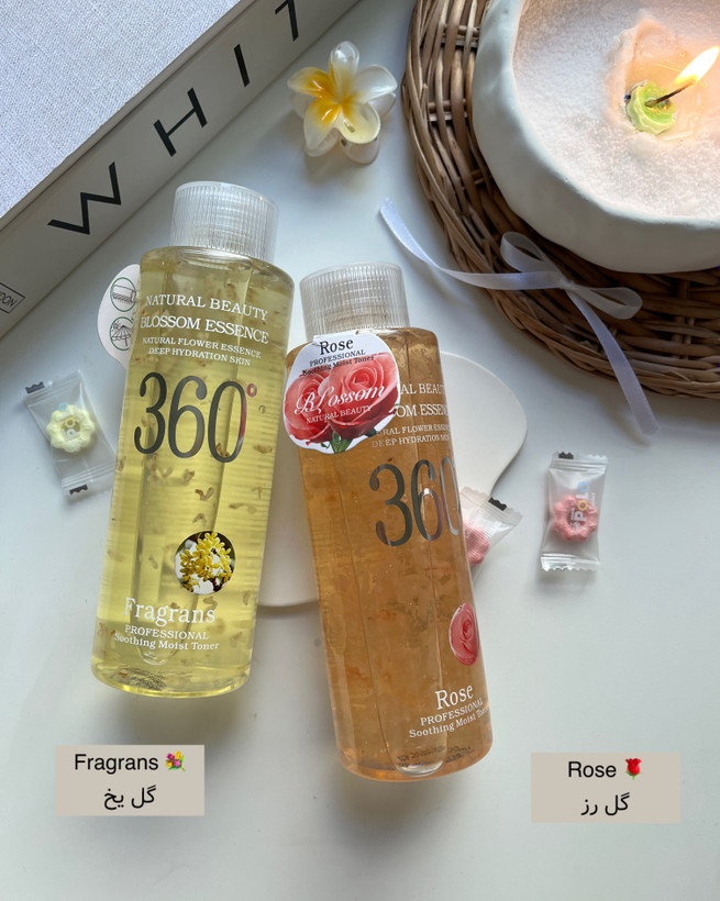 تونر وکالی حاوی عصاره گل بابونه و عصاره جوجوبا برای پوست حساس