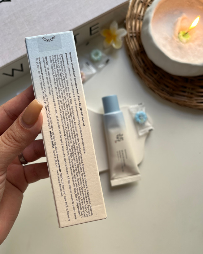 خرید ضدآفتاب اصل کرهای بیوتی اف چوسان مدل Relief Sun و Aqua Fresh