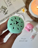 فیس براش مینی سیلیکونی با طراحی بامزه اختاپوس مناسب استفاده روزانه