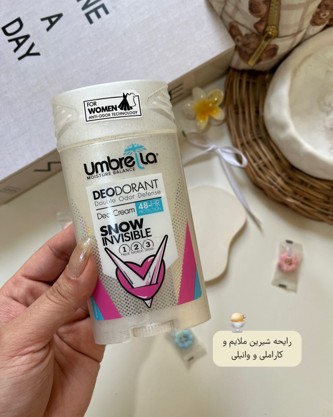 خرید ارزان قیمت مام رول ضدتعریق امبرلا زنانه با پخش بوی جذاب و ماندگار