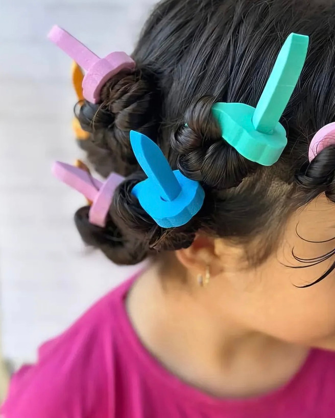 ابزار فر کننده مو بیگودی فومی، مناسب موهای خشک و مرطوب