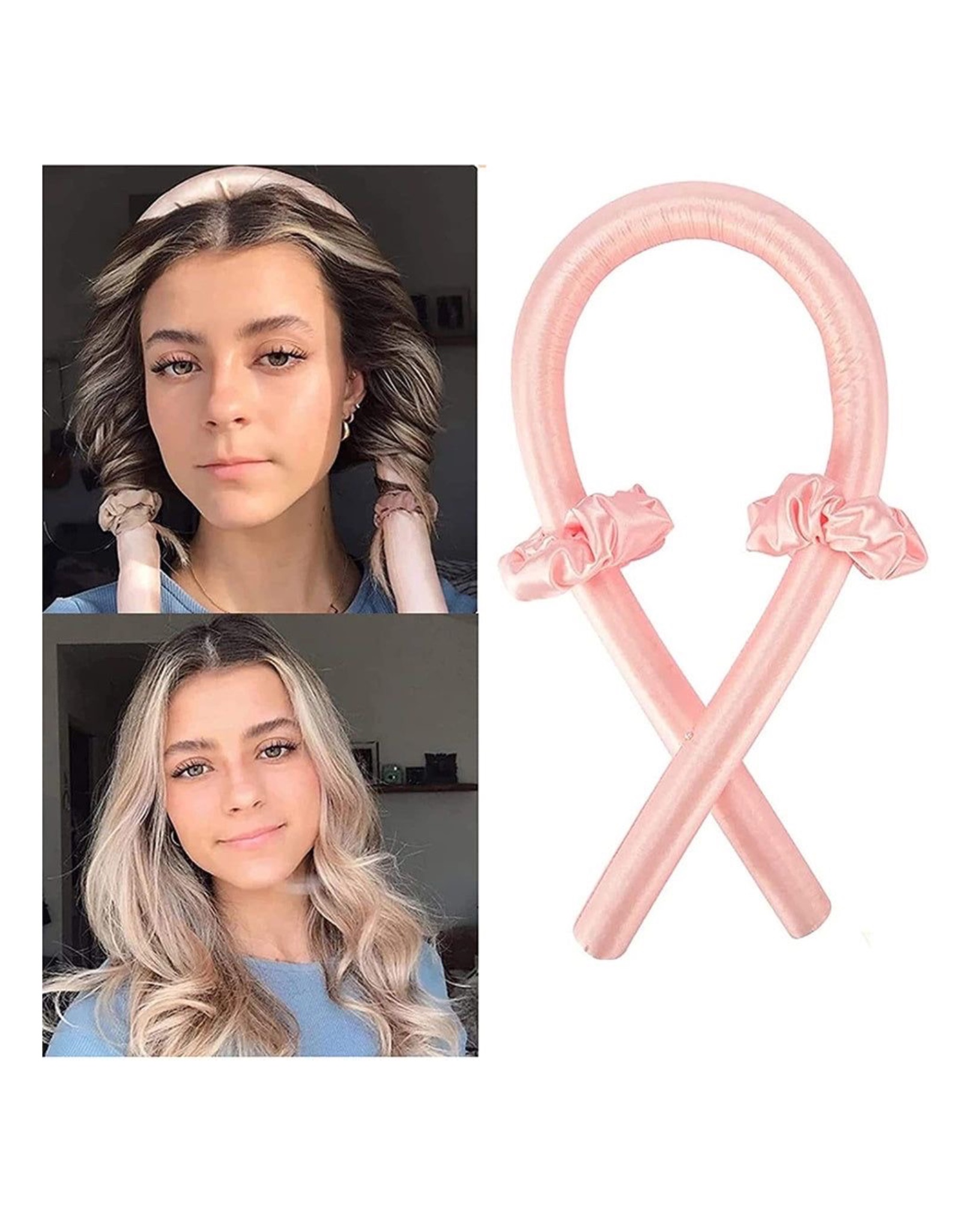 خرید ارزان قیمت ابزار کرلی طبیعی مو بدون نیاز به حرارت