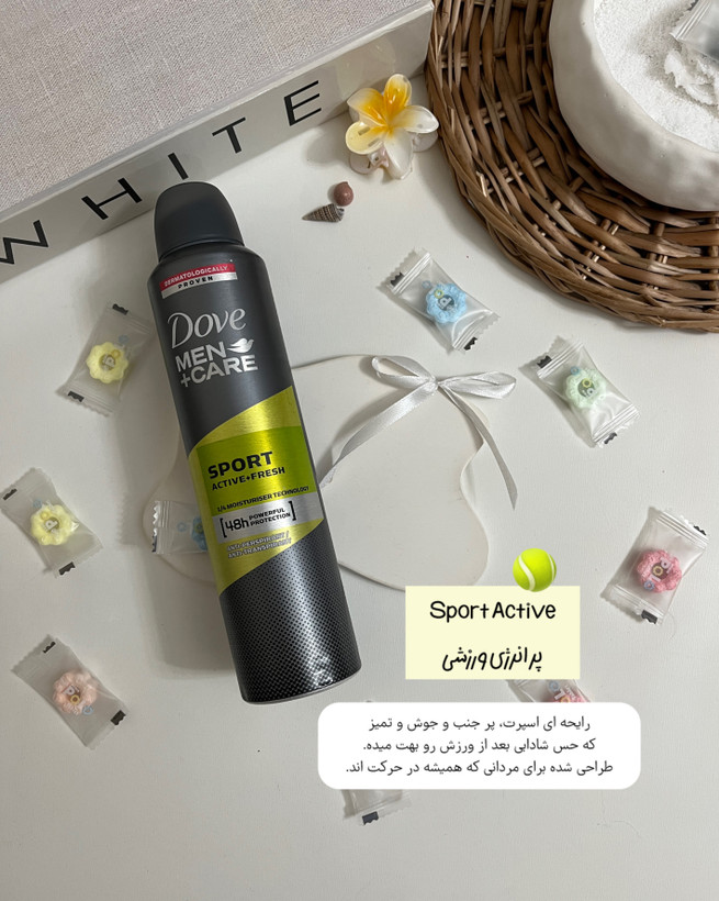 اسپریداو مردانه خوشبو Dove Men+Care اورجینال ارزان قیمت
