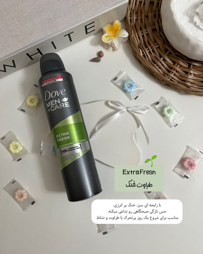 خرید اسپری بدن داو مردانه اصل انگلیس مدل Clean Comfort