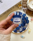 مینی وازلین اصل درب آبی مناسب استفاده روزانه از بین بردن ترک لب و خشکی لب