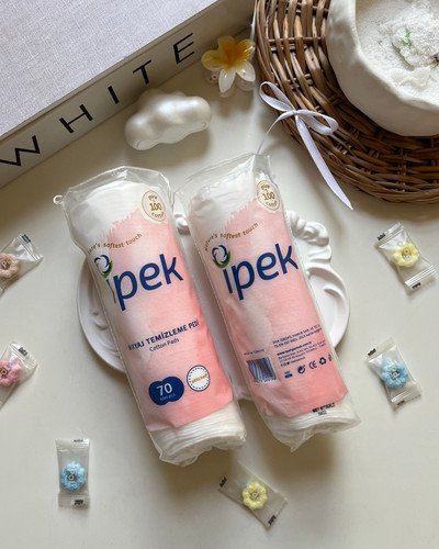 خرید پد آرایش پاککن ایپک، ۷۰ عدد پد نرم و لطیف پوست