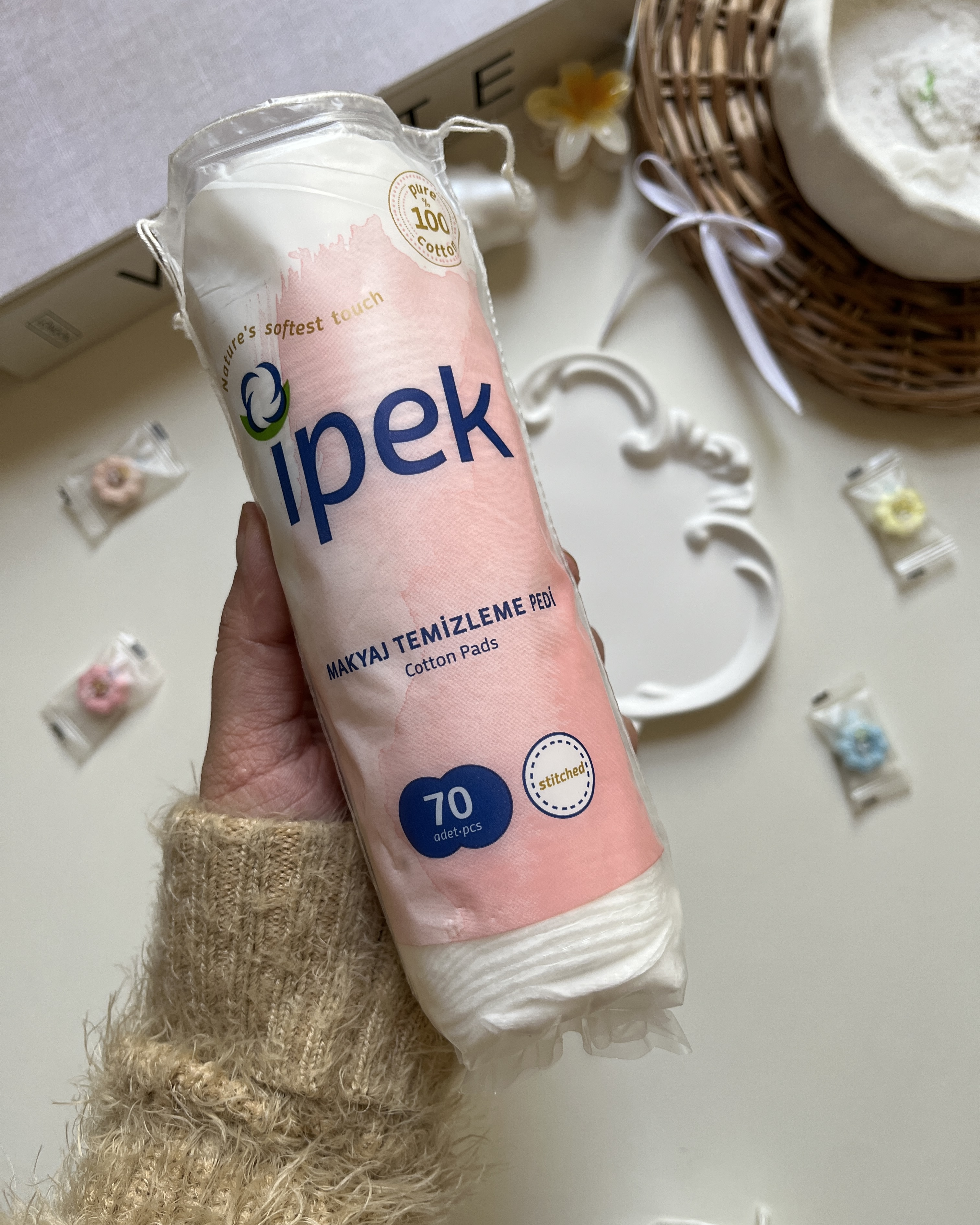 پد آرایش ایپک، بافت نرم برای جذب بهتر محلول پاککننده