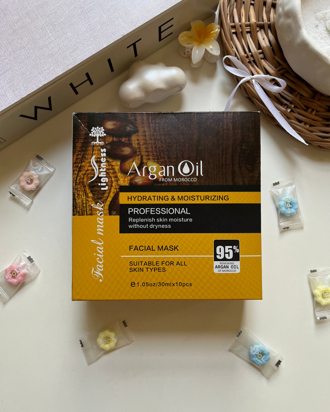 خرید ارزان قیمت ماسک صورت لایتنس شفاف و شیشه ای شدن صورت