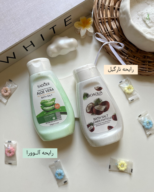 اسکراب نمک آلوئهورا سادور برای نرمی، روشنی و شفافیت طبیعی پوست