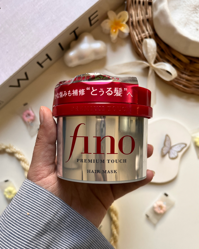 بافت مواد ماسک مو فینو شیسیدو اورجینال و اصل ژاپن