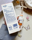خرید ضد آفتاب مینرال سیمپل SPF50 بیرنگ مناسب پوست حساس و روزانه