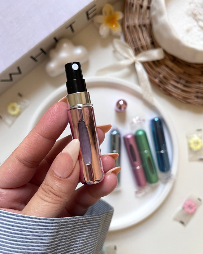 بطری اتومایز عطر مسافرتی بدون نشتی مناسب انتقال انواع عطر و ادکلن اورجینال