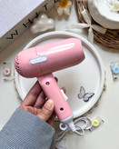 خرید مینی سشوار فانتزی با قابلیت باد سرد و تنظیم دمای حرفه ای برای استفاده روزانه