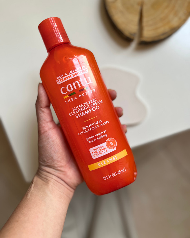 خرید شامپو Cantu Shea Butter Cleansing Cream برای موهای مجعد و موج دار