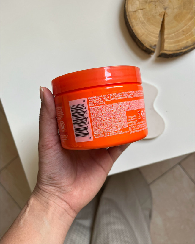 ماسک مو آبرسان و ترمیم کننده اصل کانتو شی باتر مدل Deep Treatment Masque حجم 340 گرم مناسب موهای فر، مجعد و موجدار با روغنهای گیاهی برای تقویت، تغذیه و بازسازی موهای خشک و آسیبدیده