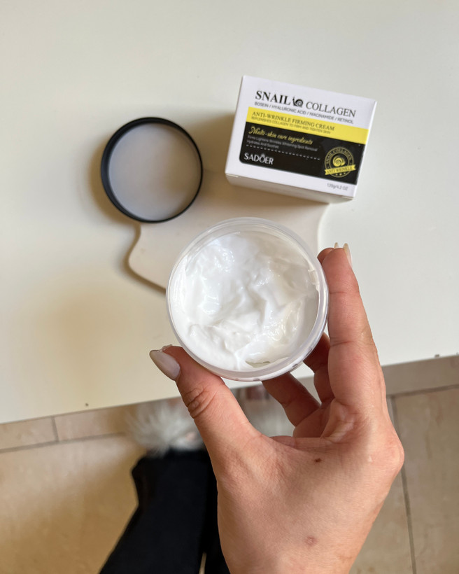 خرید کرم سادور Snail Collagen ضدچروک و سفت کننده پوست ۱۲۰ گرم