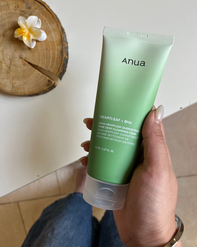 فوم شستشوی صورت ANUA Heartleaf Quercetinol Pore Deep Cleansing Foam